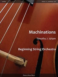 Machinations Orchestra sheet music cover Thumbnail